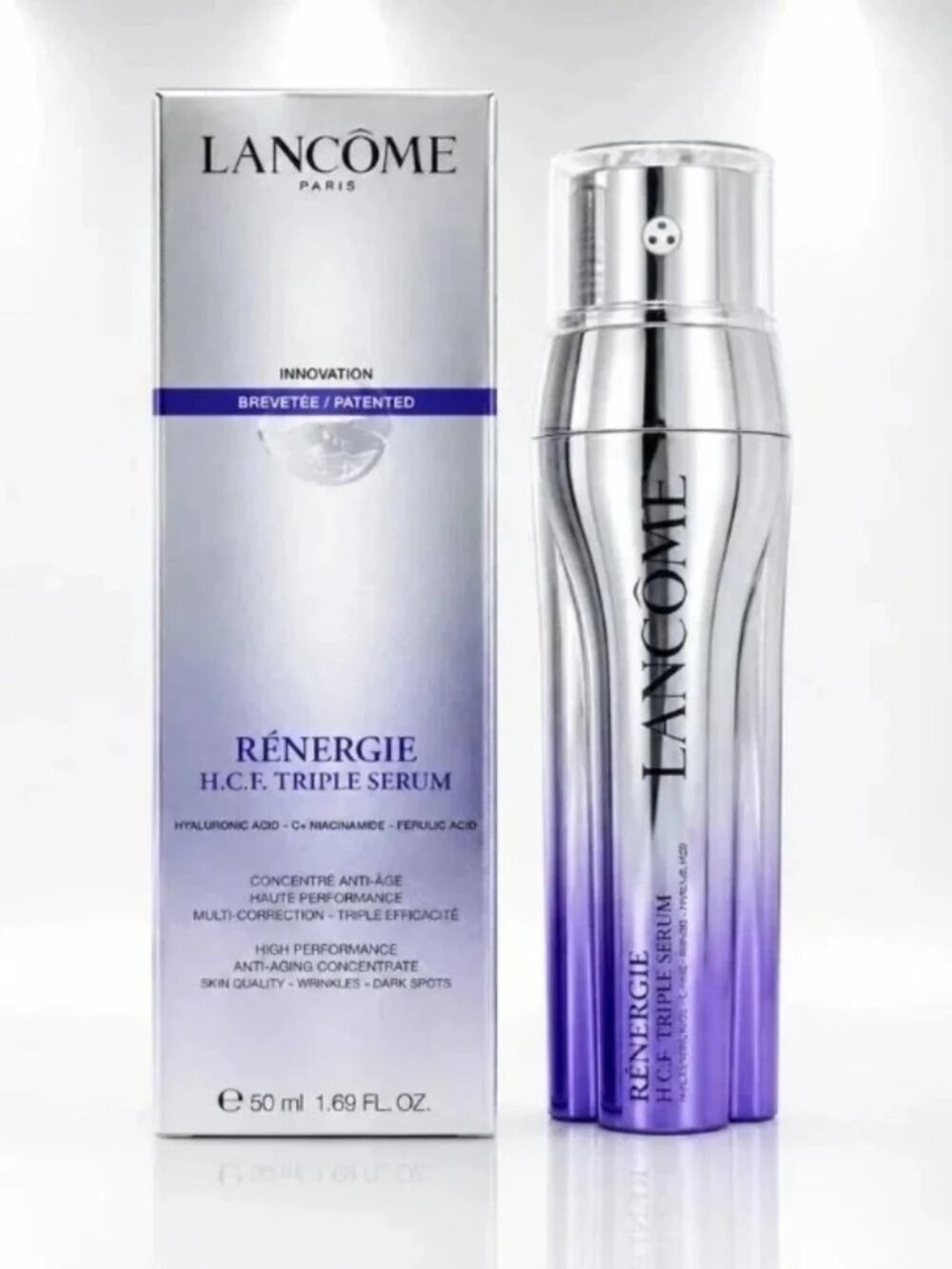 Lancôme Rénergie H.C.F. Triple Serum Anti-Aging Face Serum 50ml New in Box
